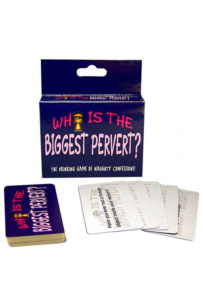 Kheper Games - Who's The Biggest Pervert? Card Game of Naughty Confessions games - Tophatter Daily Deals