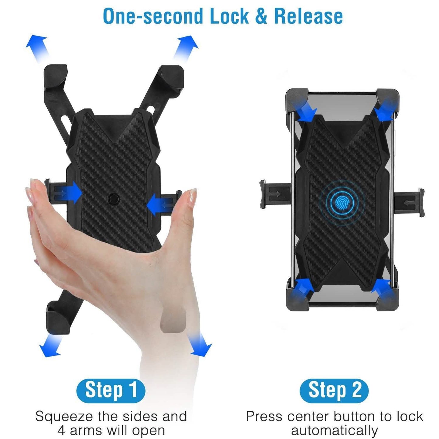 Bike Rotatable Phone Holder Mobile Accessories - Tophatter Daily Deals