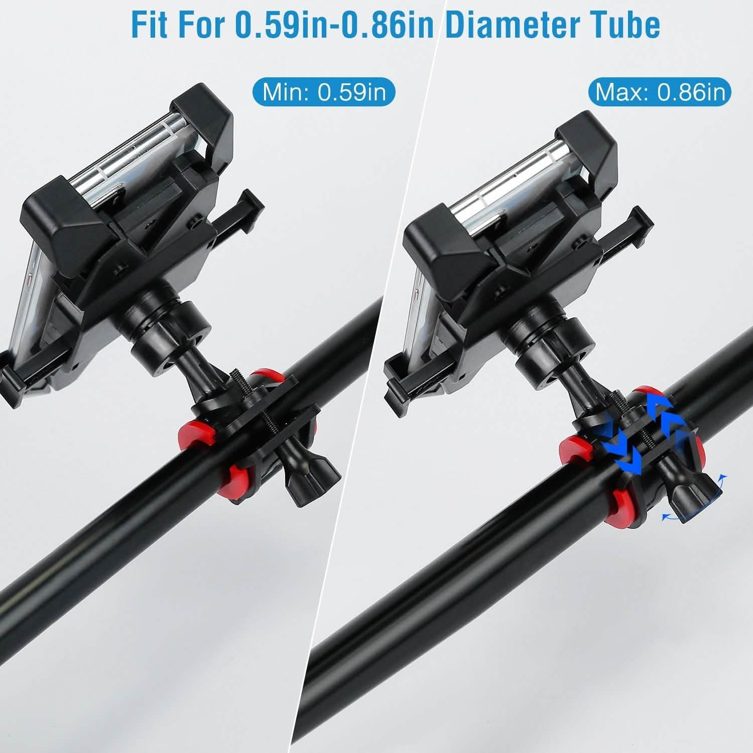 Bike Rotatable Phone Holder Mobile Accessories - Tophatter Daily Deals