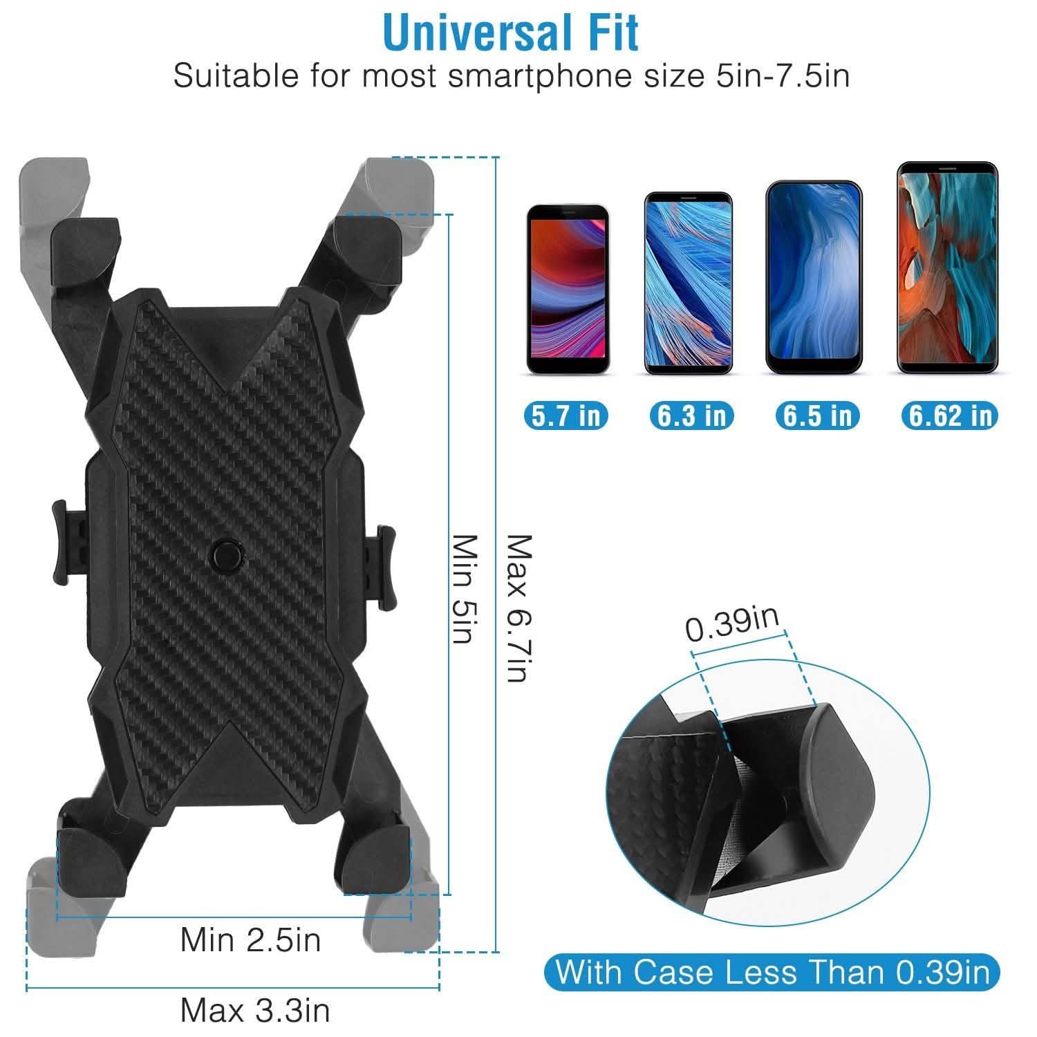 Bike Rotatable Phone Holder Mobile Accessories - Tophatter Daily Deals