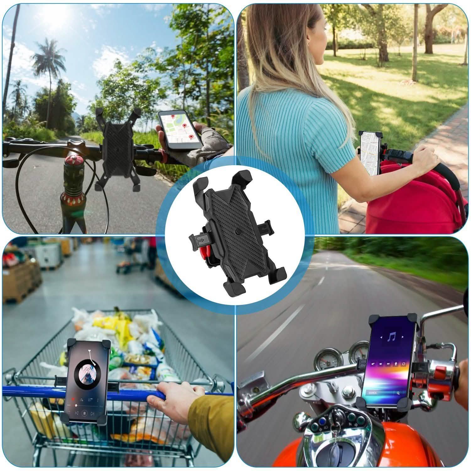 Bike Rotatable Phone Holder Mobile Accessories - Tophatter Daily Deals
