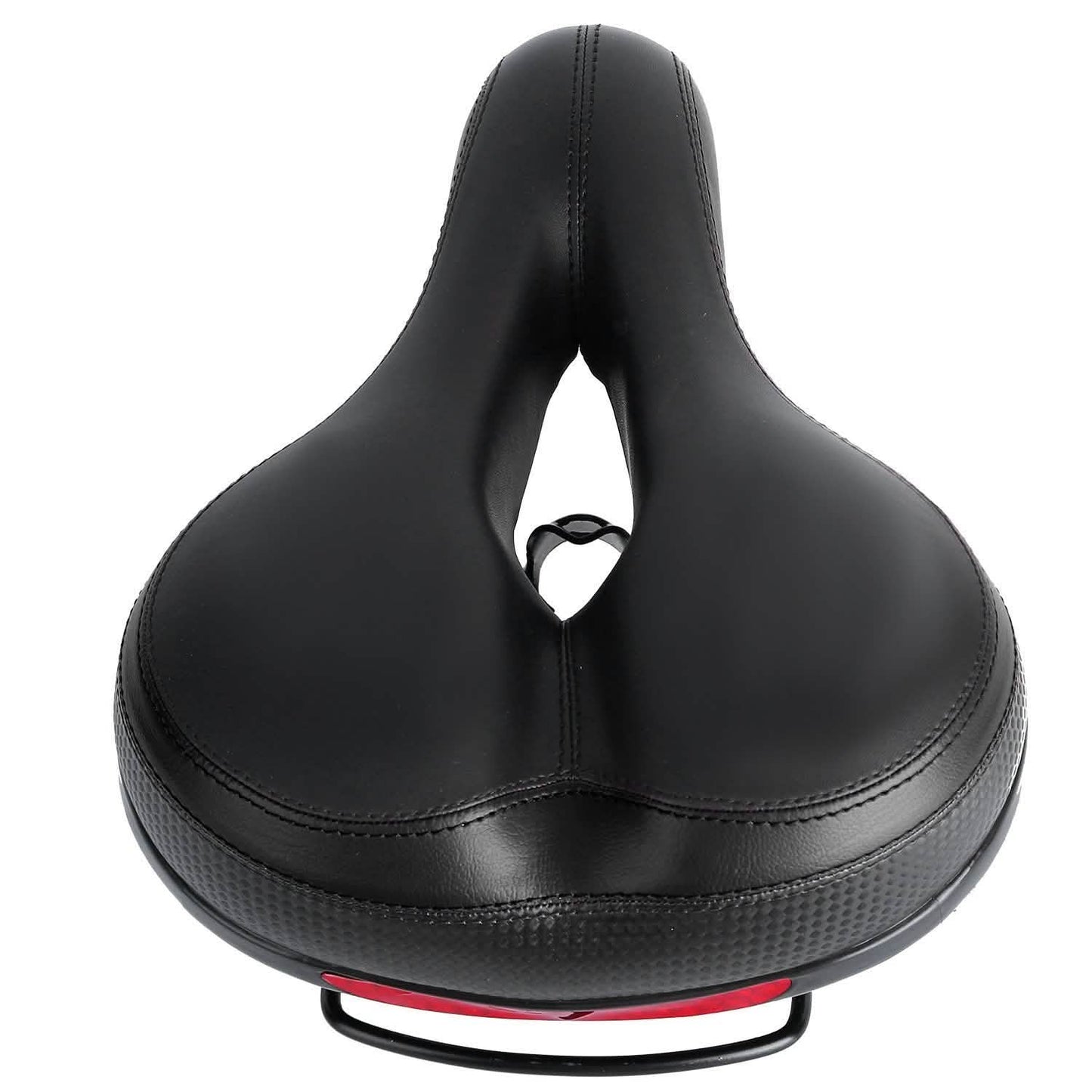 Bike Seat Water Resistant Bicycle Padded Saddle Wear Black Outdoor Recreation - Tophatter Daily Deals