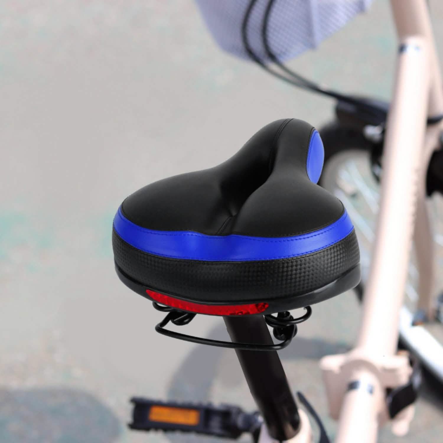Bike Seat Water Resistant Bicycle Padded Saddle Wear Outdoor Recreation - Tophatter Daily Deals