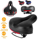 Bike Seat Water Resistant Bicycle Padded Saddle Wear Outdoor Recreation - Tophatter Daily Deals