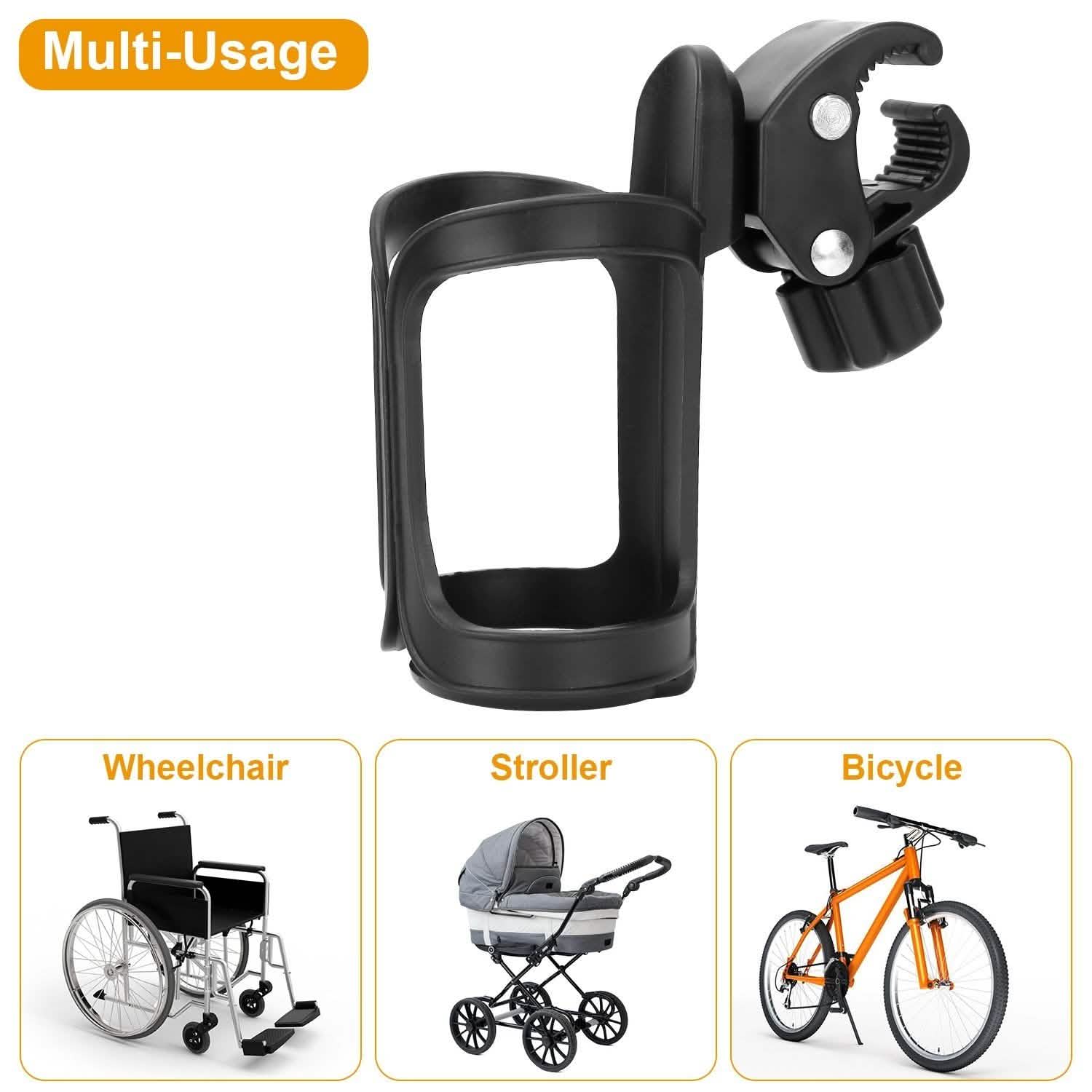Bike Water Bottle Holder 360° Rotating Drink Cup Cage Outdoor Recreation - Tophatter Daily Deals