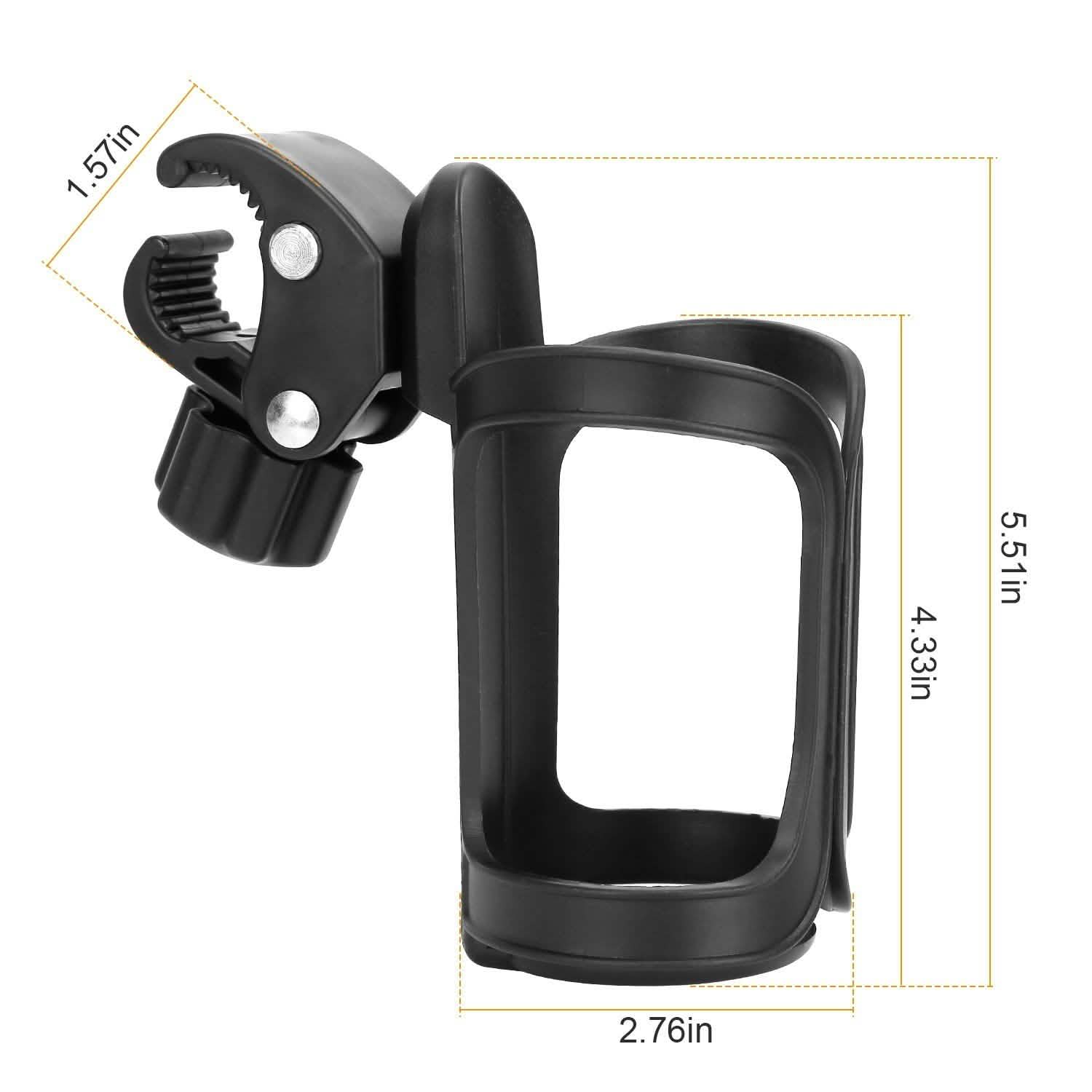 Bike Water Bottle Holder 360° Rotating Drink Cup Cage Outdoor Recreation - Tophatter Daily Deals