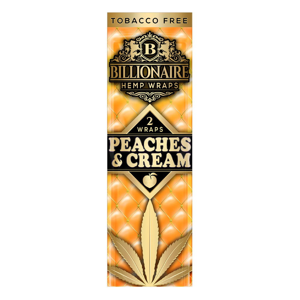 Billionaire Blunt Wraps Peaches & Cream Blunt Wraps & Leaf Rolls - Tophatter Daily Deals