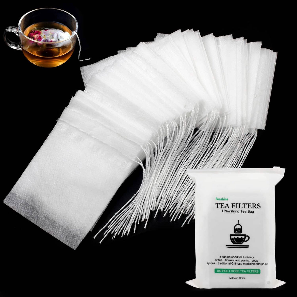 Biodegradable Tea Filter Bags Wine & Dining - Tophatter Daily Deals