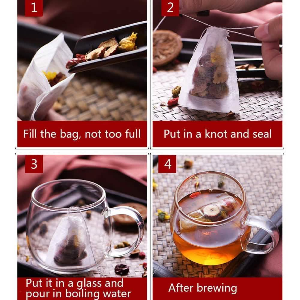Biodegradable Tea Filter Bags Wine & Dining - Tophatter Daily Deals