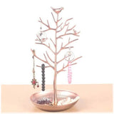 Birds Tree Jewelry Stand Rose Gold Storage & Organization - Tophatter Daily Deals
