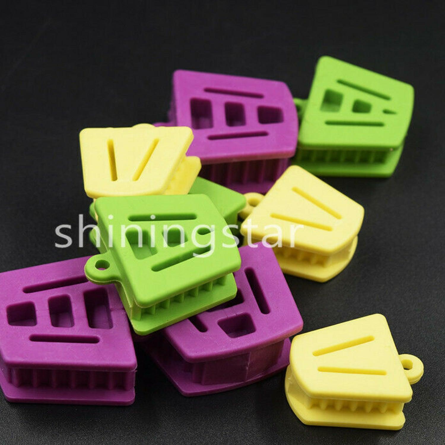 Dental Bite Block - 3 pcs Dental Silicone Occlusal Pad Rubber Bite Blocks Mouth Prop Health Care - Tophatter Daily Deals