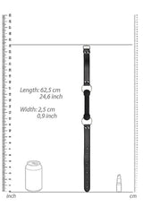 Ouch by Shots Toys - Black & White - Silicone Bit Gag - Black BDSM - Tophatter Daily Deals
