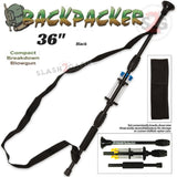 Backpacker 36" Blowgun .40 cal Breakdown w/ Pouch - 3PC Black Blowgun - Tophatter Daily Deals