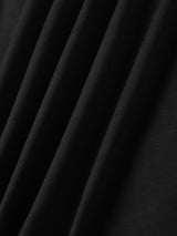 Black Curved Hem Cami Dress Sleeveless Dresses - Tophatter Daily Deals