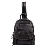 Daisy RFID Leather Concealed Carry Backpack Purse Black Handgun Purses - Tophatter Daily Deals