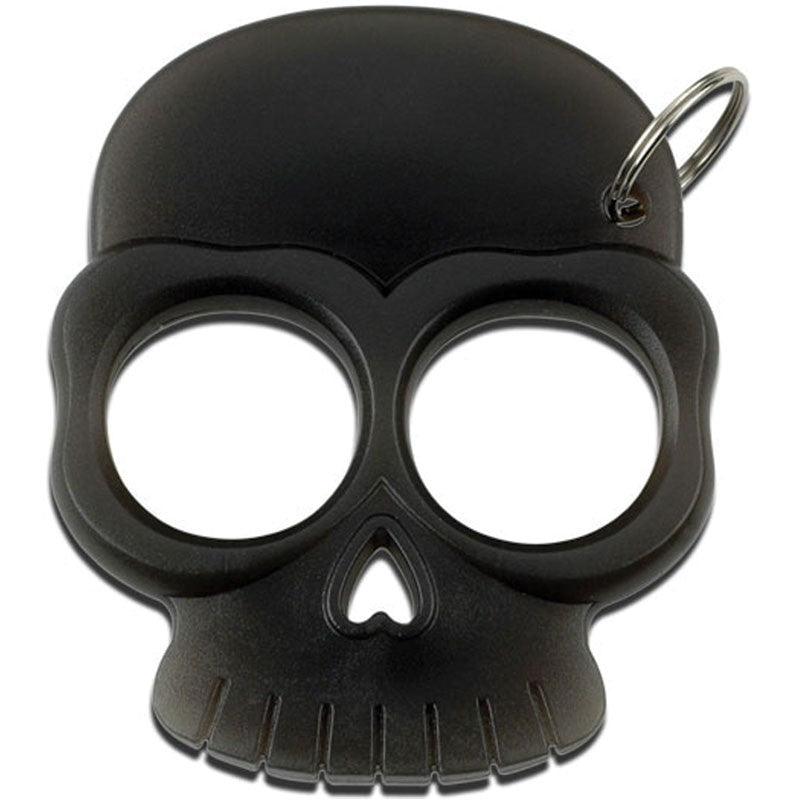 Glow In Dark Pink Plastic Skull Black Self Defense - Tophatter Daily Deals