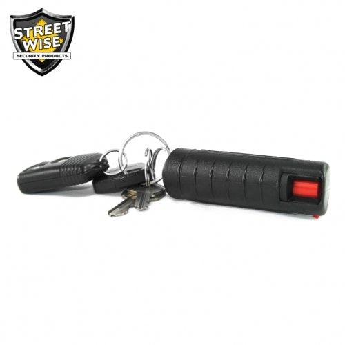 Stun Gun and Pepper Spray Kit Black Perfume Protector Self Defense - Tophatter Daily Deals