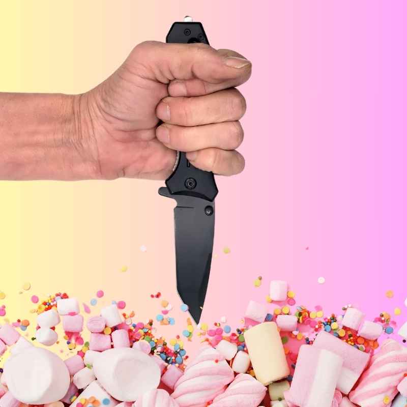 Black Tactical Auto Safety Survival Knife Knives & Knuckles - Tophatter Daily Deals