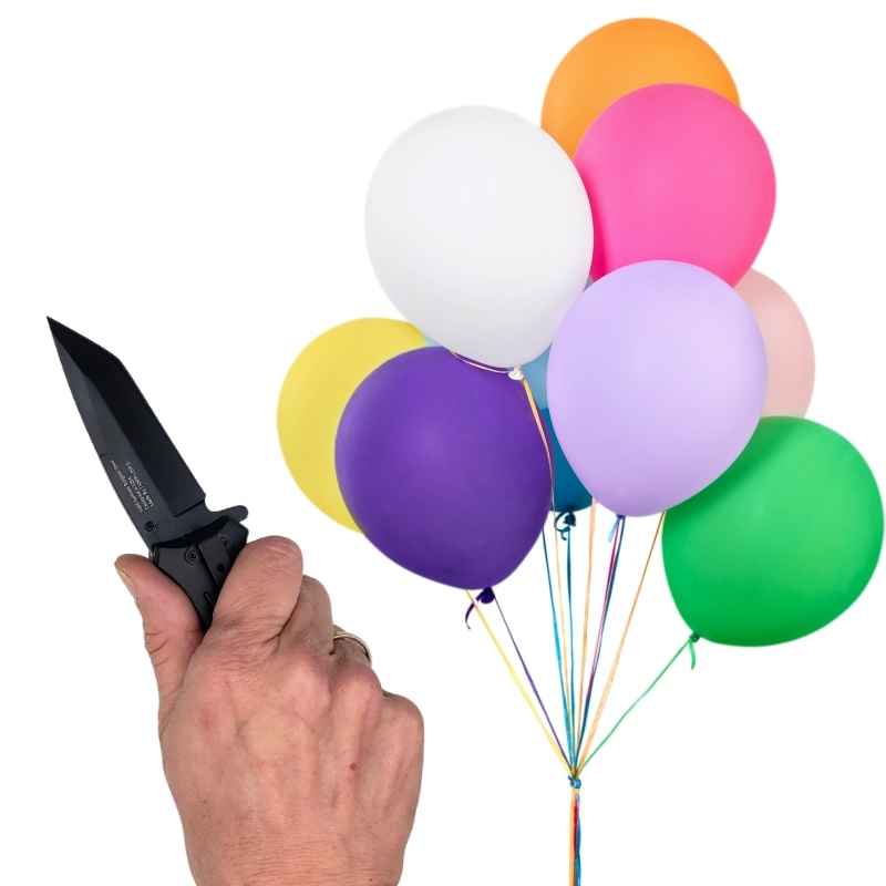 Black Tactical Auto Safety Survival Knife Knives & Knuckles - Tophatter Daily Deals