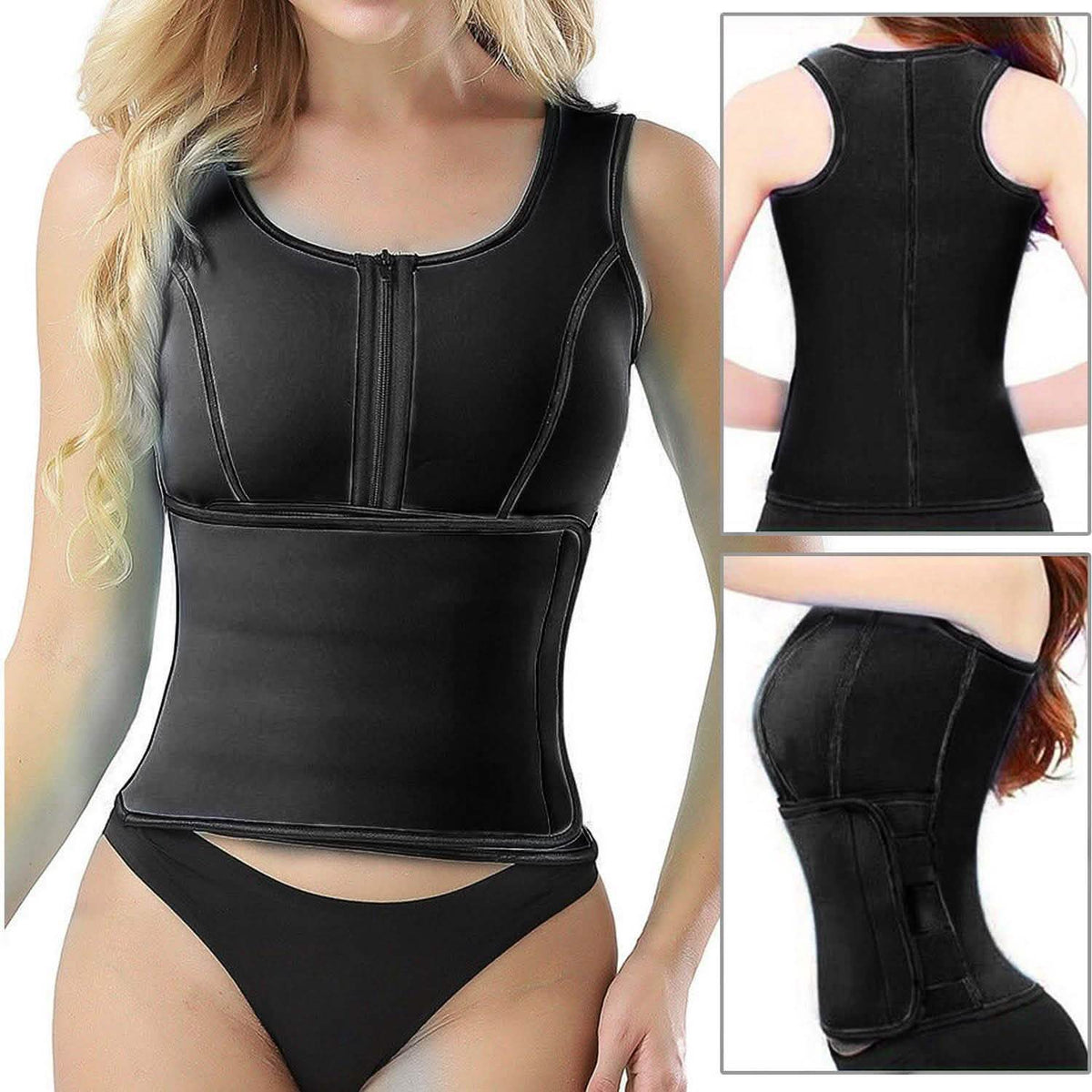 Black Waist Trainer Health & Wellness - Tophatter Daily Deals