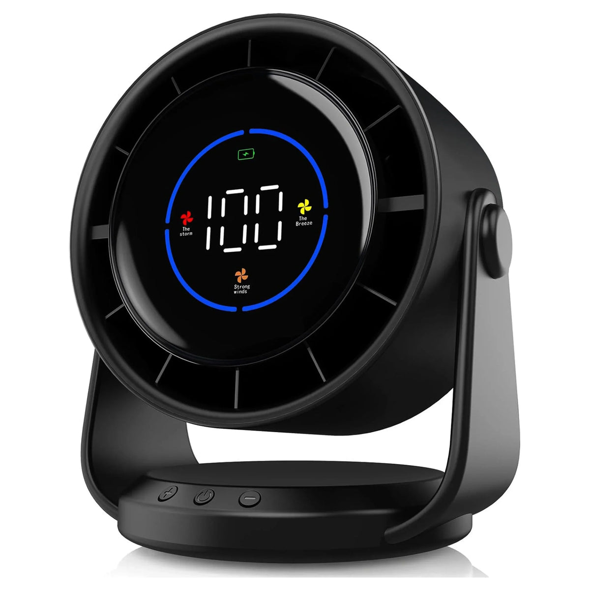 Portable Turbo Cool Air Conditioner Foldable Personal Black - Tophatter Daily Deals