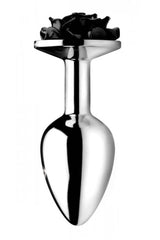XR Brands - Booty Sparks - Black Rose Anal Plug - Large Sex Toy - Tophatter Daily Deals