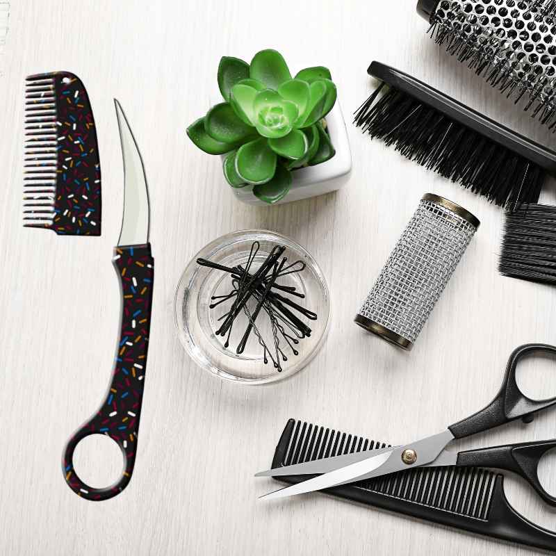 Hidden Blade Self-Defense Comb Knife Knives & Knuckles - Tophatter Daily Deals