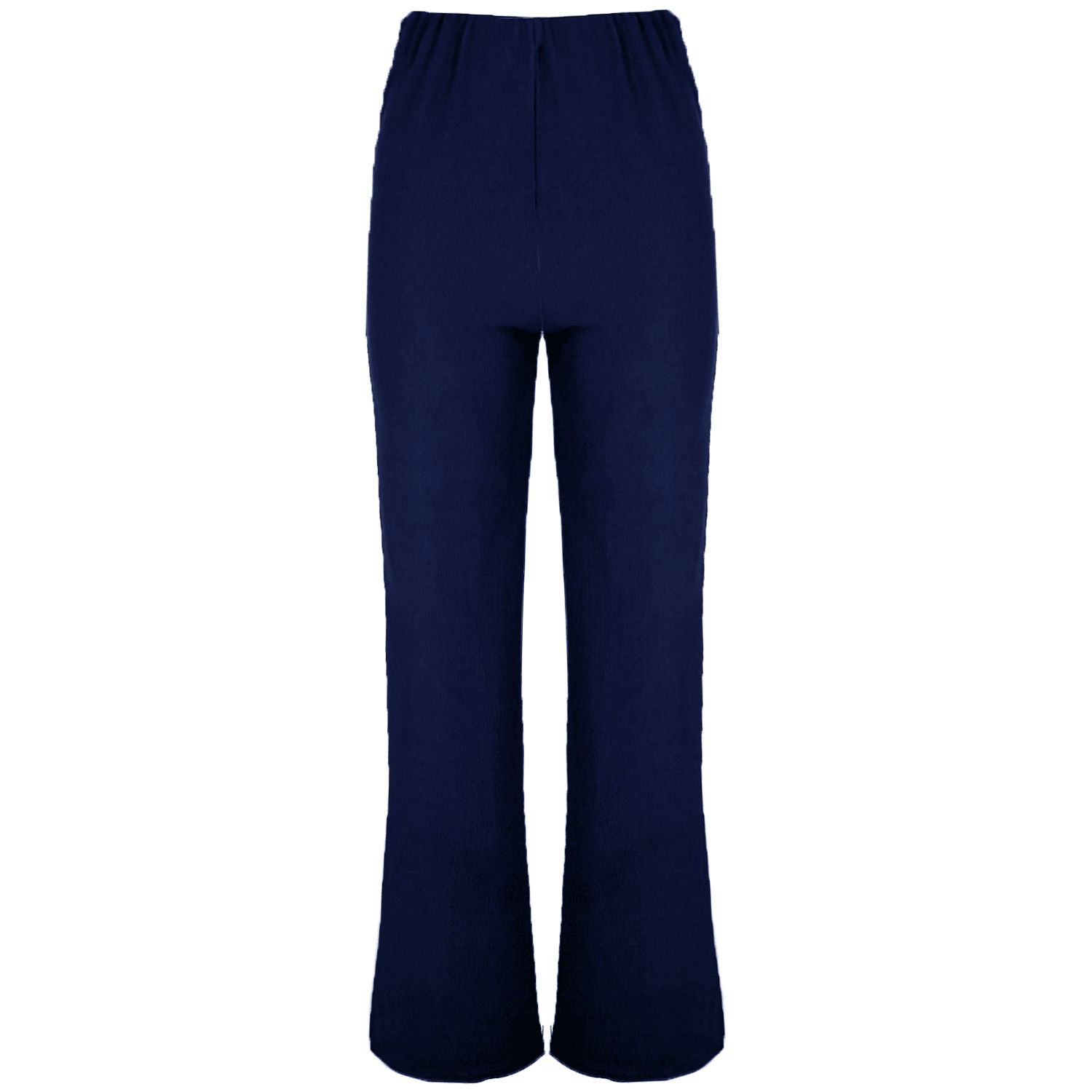 Stretch Ladies Trousers - Stylish & Comfortable For All-day Work & Casual Wear Navy Winter Warm - Tophatter Daily Deals