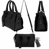 Cameleon® Bella Classic Concealed Carry Handbag Black Handgun Purses - Tophatter Daily Deals