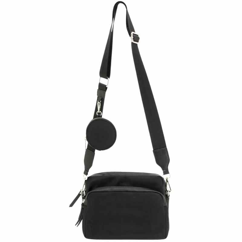 Cameleon® Harper Concealed Carry Crossbody Purse Black Handgun Purses - Tophatter Daily Deals