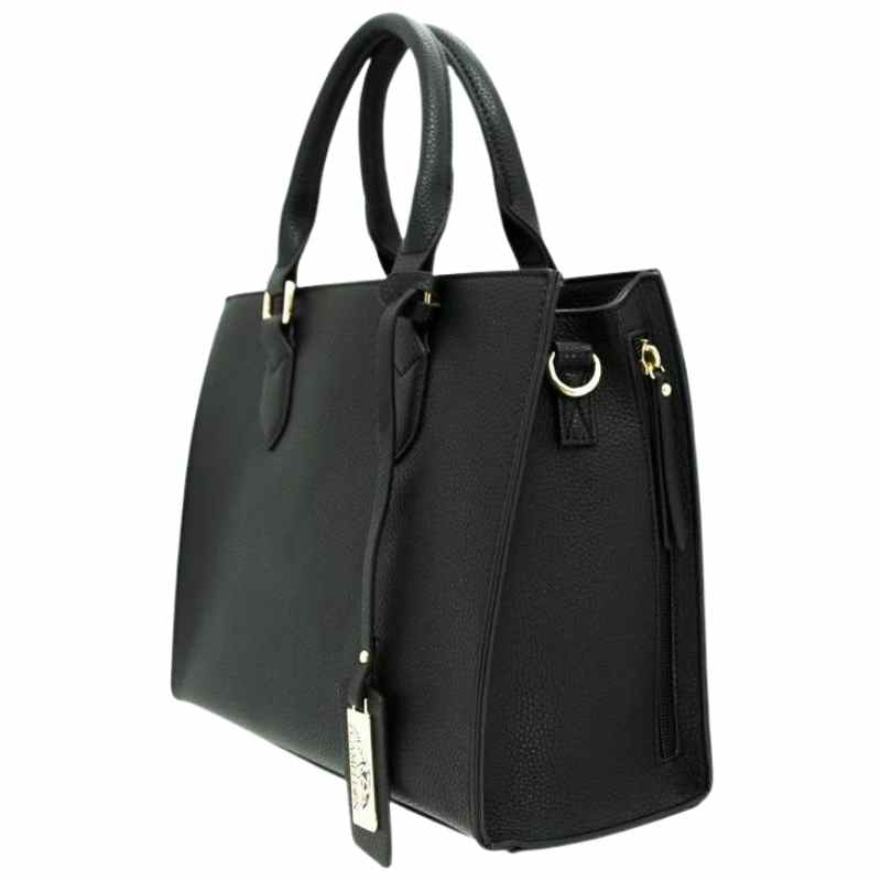 Cameleon® Remi Conceal Carry Handbag with Adjustable Strap Black Handgun Purses - Tophatter Daily Deals