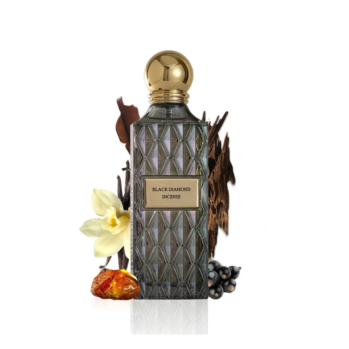 Ibraq Black Diamond Incense Eau De Parfum 150ml Spray - Tophatter Daily Deals