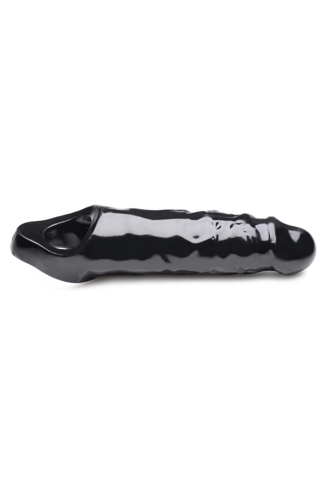 XR Brands - Master Series - Mamba Cock Sheath - Black Sex Toy - Tophatter Daily Deals