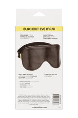 Cal Exotics - Boundless - Blackout Eye Mask - Black BDSM - Tophatter Daily Deals