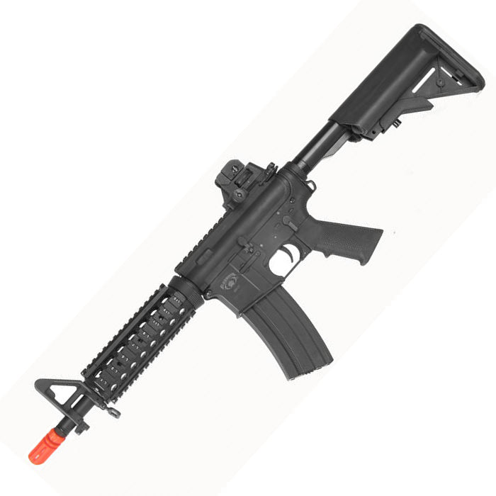 Blackwater BW15 Compact CQB M4 RIS AEG Airsoft Rifle With Extra Mag Collectible Weapons - Tophatter Daily Deals