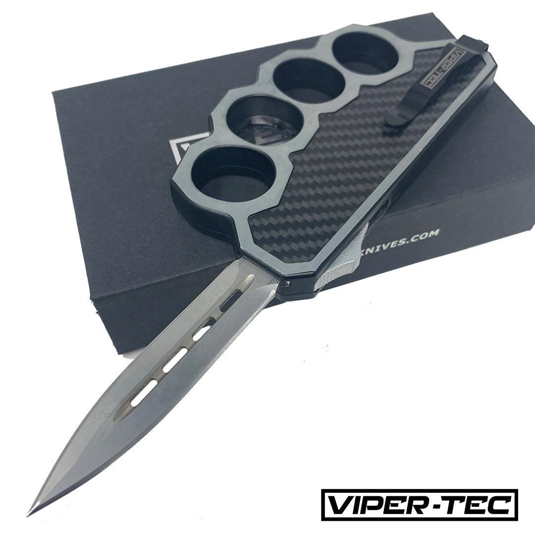 Viper Tec Knuckle OTF (Multiple Styles Available) CHROME - Tophatter Daily Deals