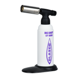 Blazer Big Shot GT8000 Torch Lighter LE White + Purple Logo Torches - Tophatter Daily Deals
