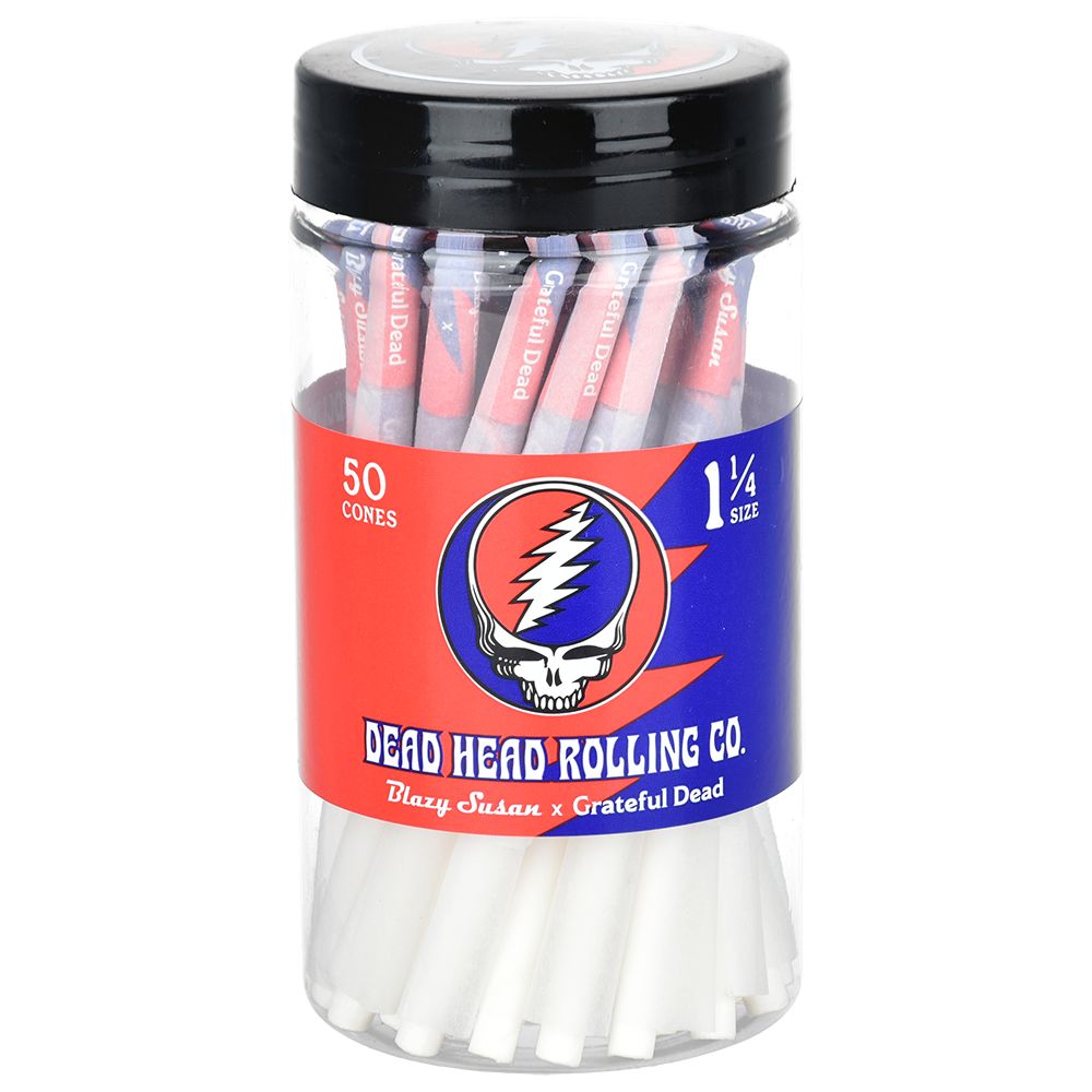 Blazy Susan x Grateful Dead Pre-Rolled Cones 1 1 4 Inch Pre-Rolled Cones - Tophatter Daily Deals