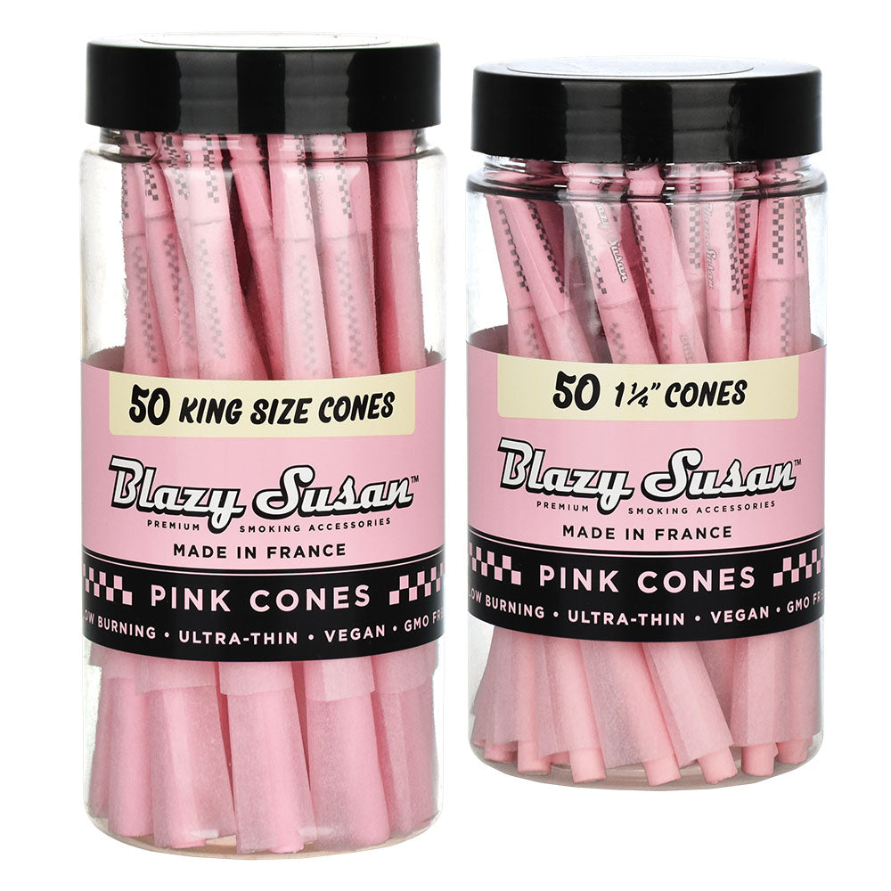 Blazy Susan Pre-Rolled Cones | Pink Jar Pre-Rolled Cones - Tophatter Daily Deals