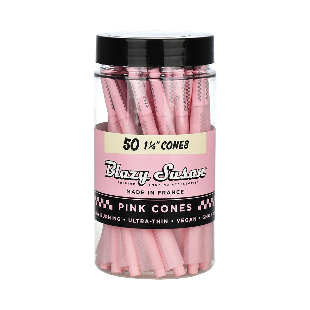 Blazy Susan Pre-Rolled Cones | Pink Jar 1 1 4 Inch Pre-Rolled Cones - Tophatter Daily Deals