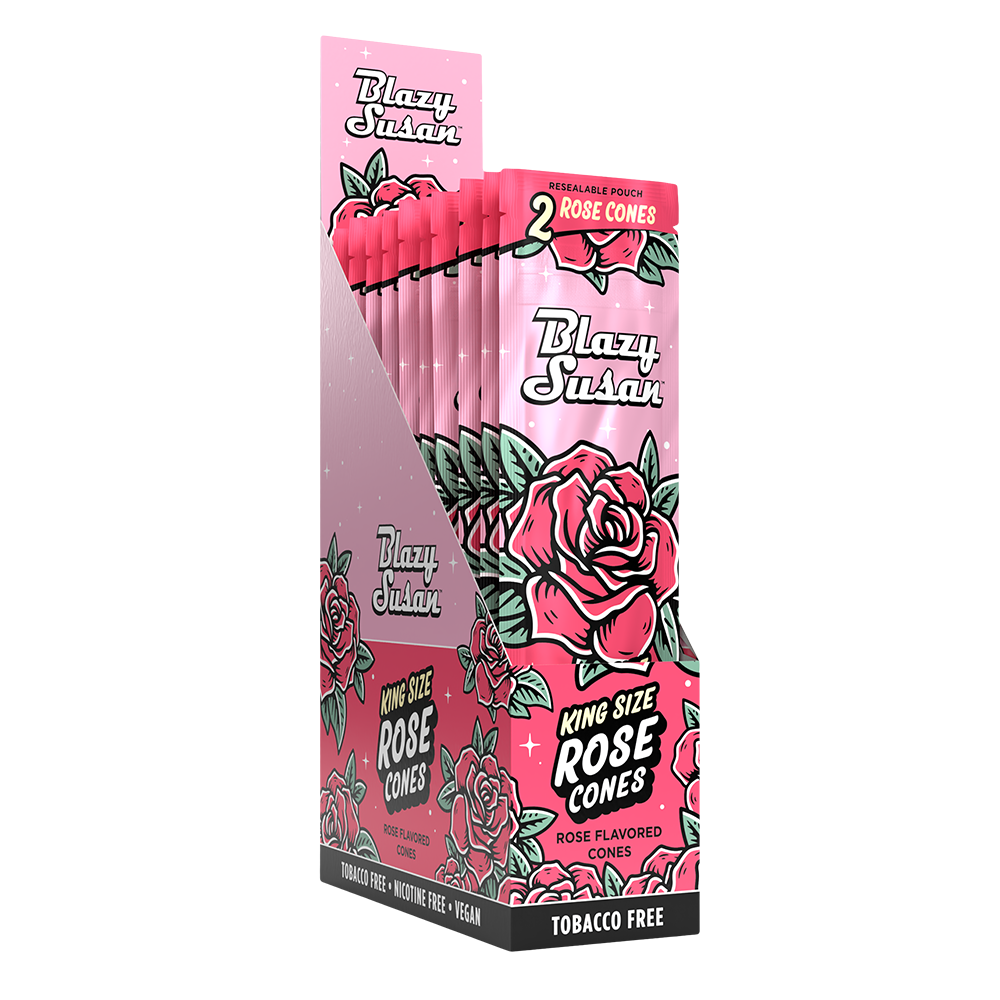 Blazy Susan Rose Pre-Rolled Cones Pre-Rolled Cones - Tophatter Daily Deals