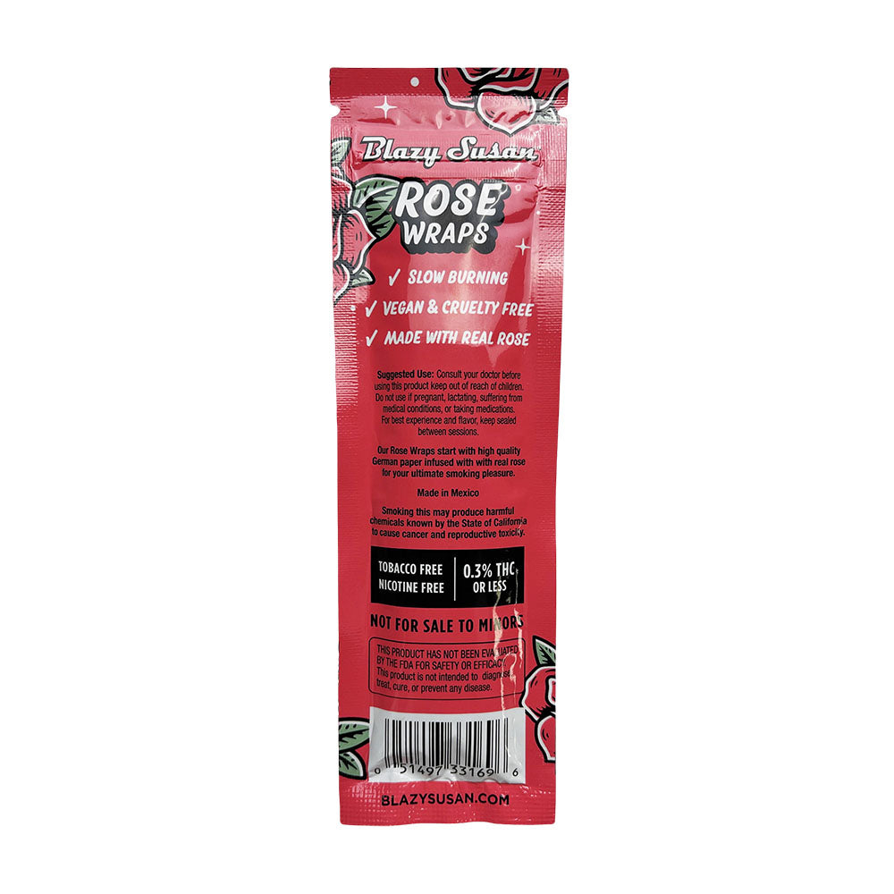 Blazy Susan Rose Wraps Blunt Wraps & Leaf Rolls - Tophatter Daily Deals