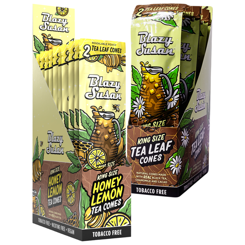 Blazy Susan Tea Leaf Pre-Rolled Cones Pre-Rolled Cones - Tophatter Daily Deals