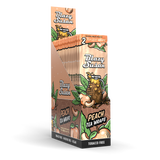 Blazy Susan Tea Leaf Wraps Peach Tea Blunt Wraps & Leaf Rolls - Tophatter Daily Deals