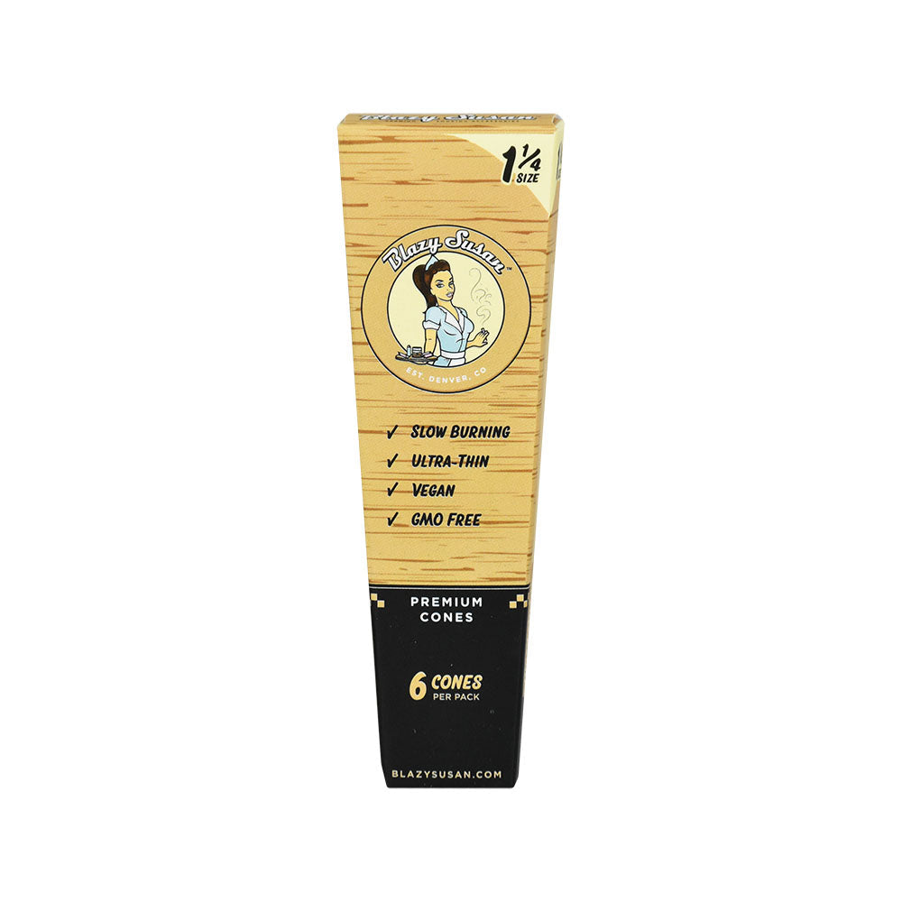 Blazy Susan Pre-Rolled Cones | Unbleached Bulk Box Pre-Rolled Cones - Tophatter Daily Deals