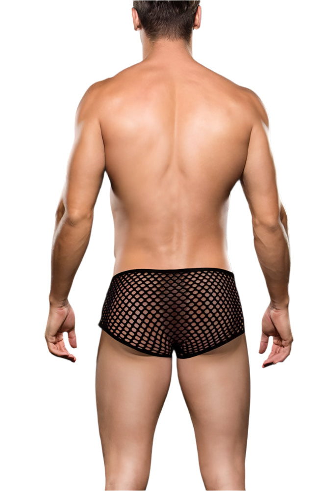 X-Gen - Envy - Fishnet Trunk Men's Underwear - Black - Tophatter Daily Deals