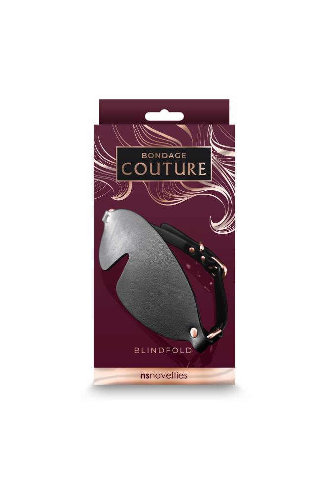NS Novelties - Bondage Couture - Blindfold - Black BDSM - Tophatter Daily Deals