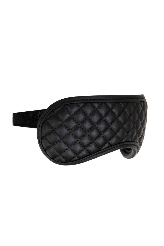 Adam & Eve - Eve's Fetish Dreams Blindfold - Black BDSM - Tophatter Daily Deals