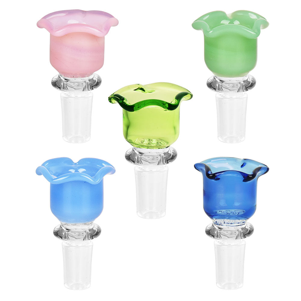 Blissful Blossom Herb Slide Bong Bowls - Tophatter Daily Deals