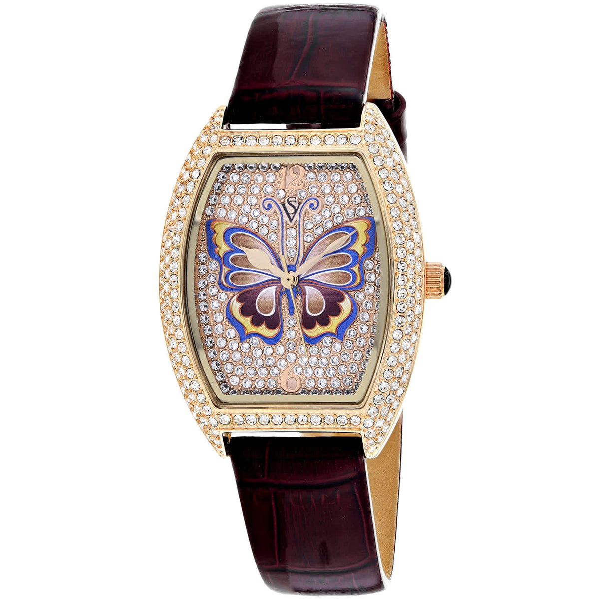 Christian Van Sant Women's Papillon // CV4874P Gold Watches - Tophatter Daily Deals